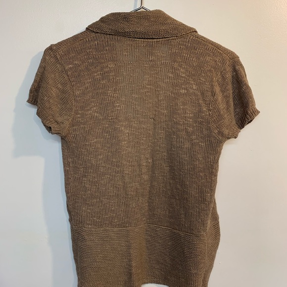 Tan cardigan size medium - Picture 3 of 3